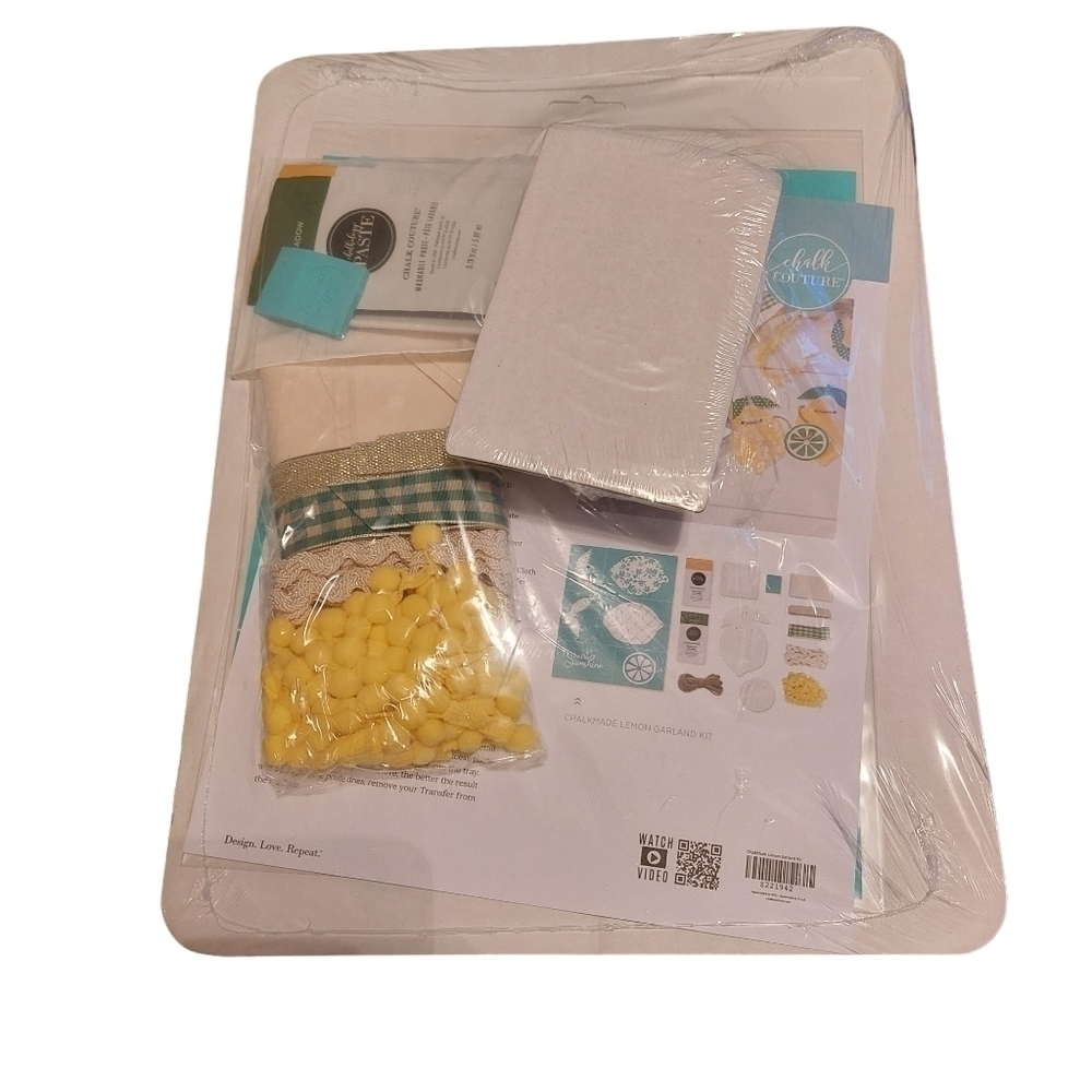 Chalk Couture Lemon Garland Kit